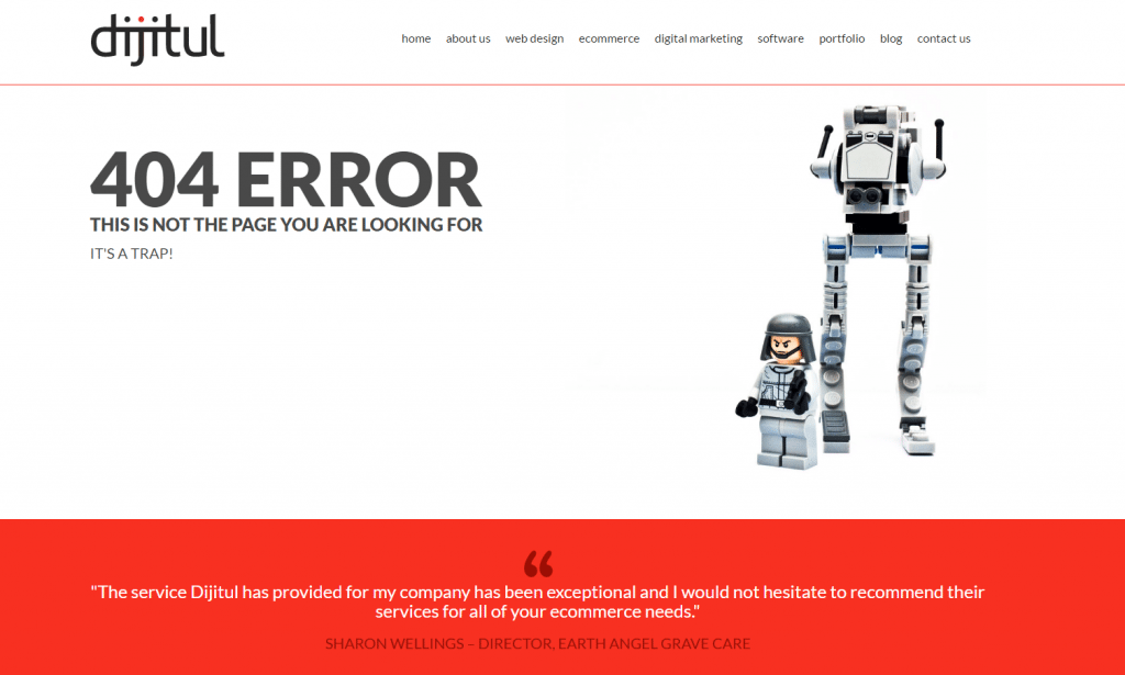 dijitul 404 page