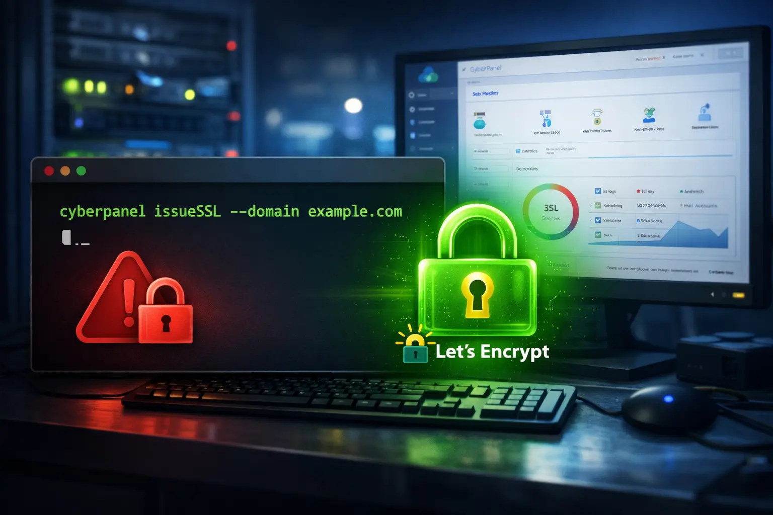 CyberPanel Self Signed Certificate Issue – How to Fix It When Let’s Encrypt Won’t Generate