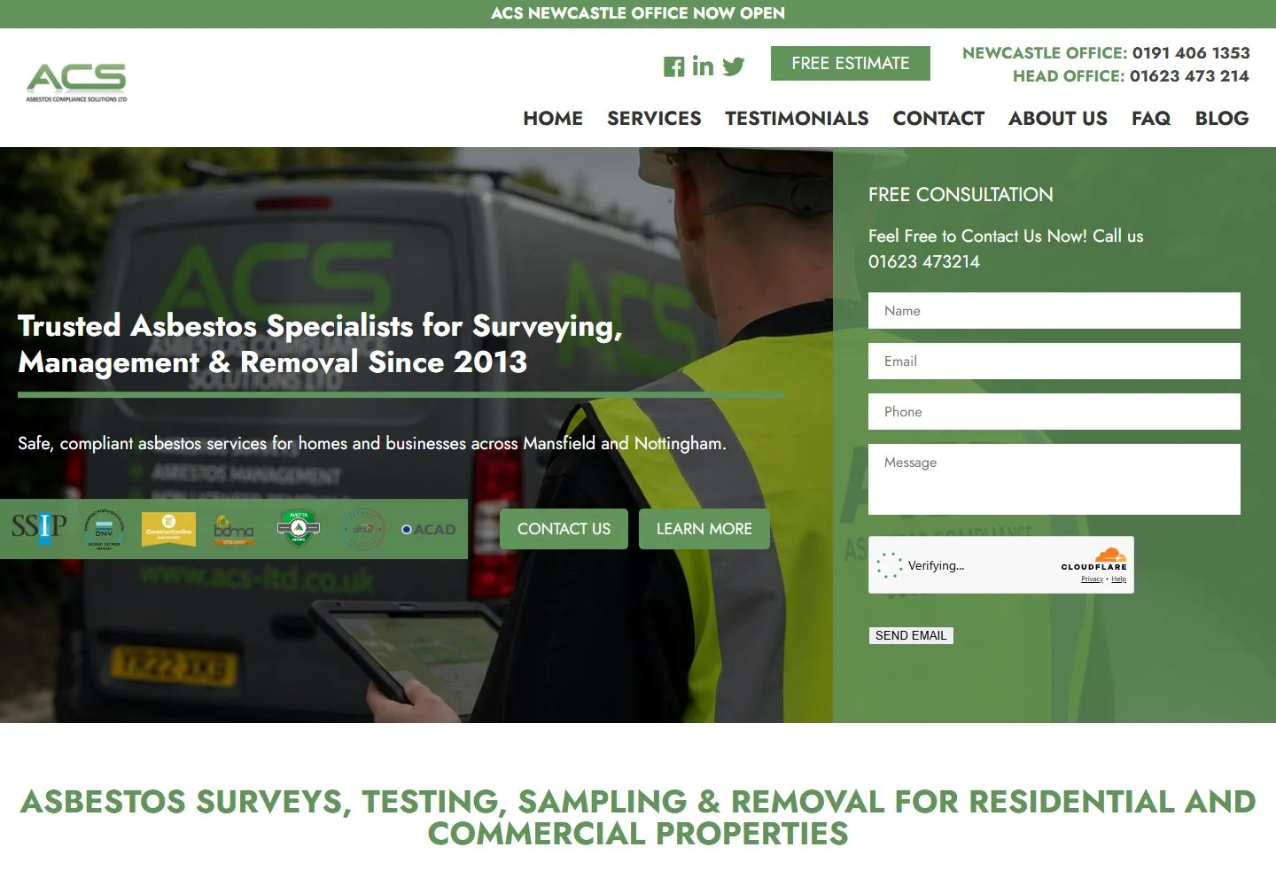 Asbestos Compliance Solutions: Expanding into Newcastle