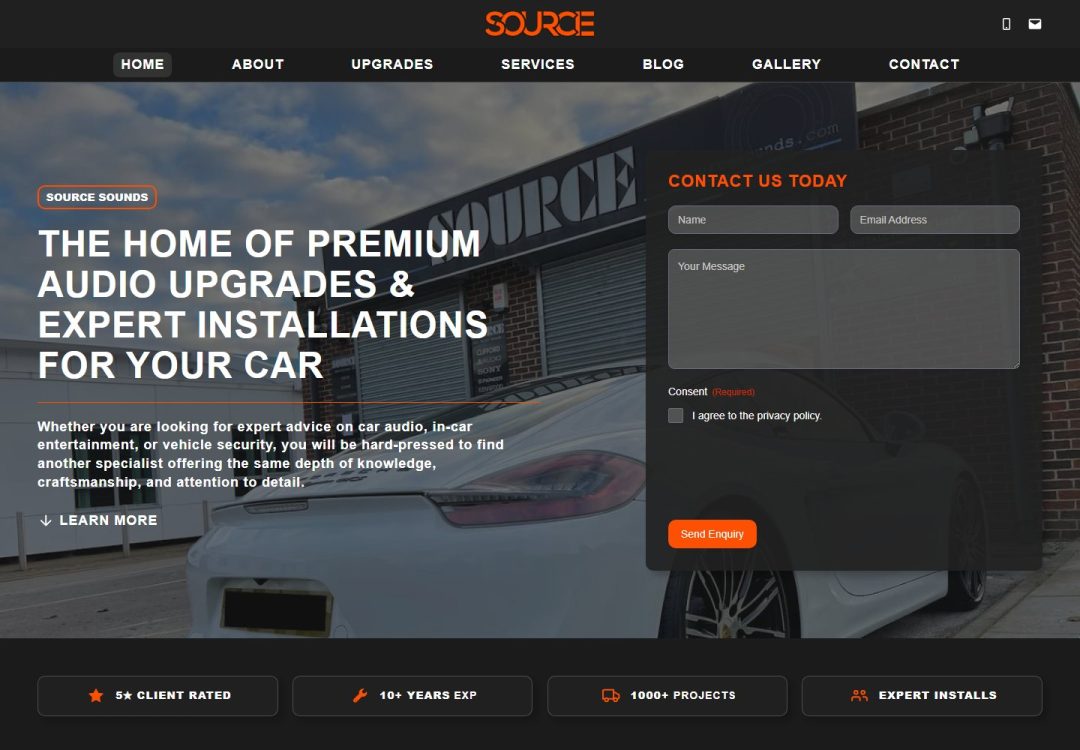 Source Sounds website
