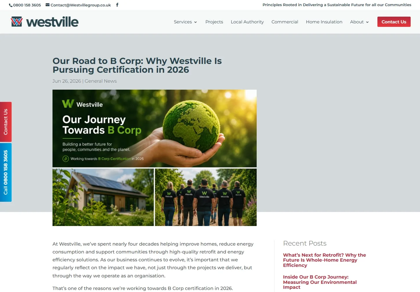 Westville Group: 92.8% More Website Users