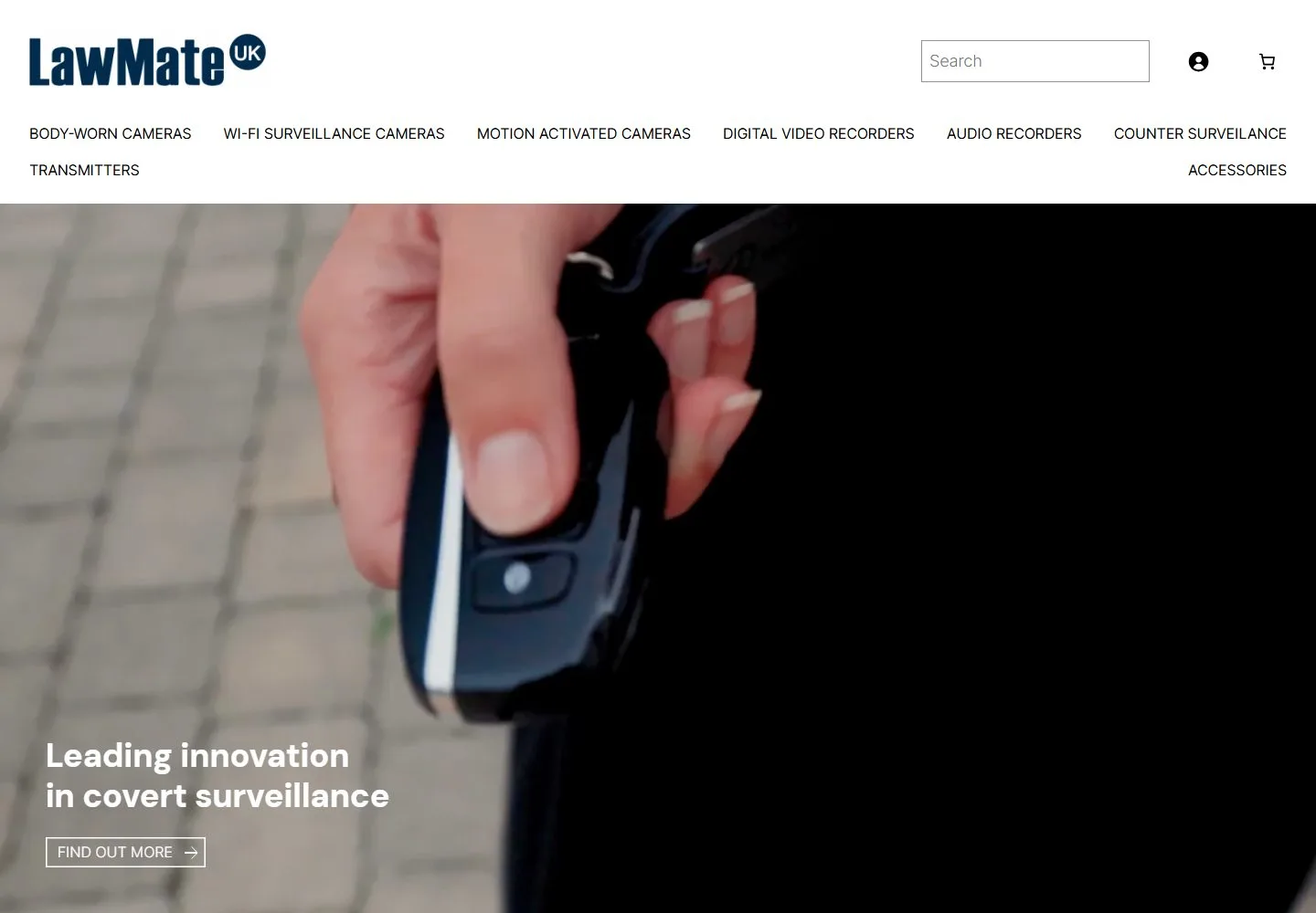 LawMate UK: A Product-First WooCommerce Store for Specialist Surveillance Kit